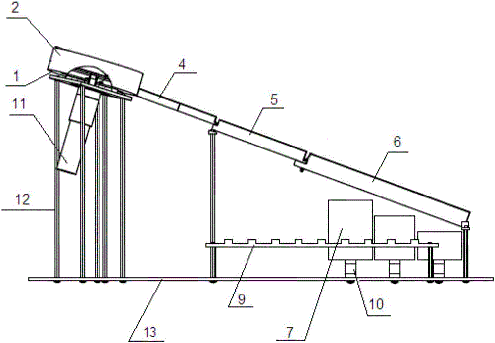 Layered coin sorting apparatus