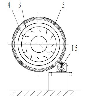 Slurry-spraying rotary granulator