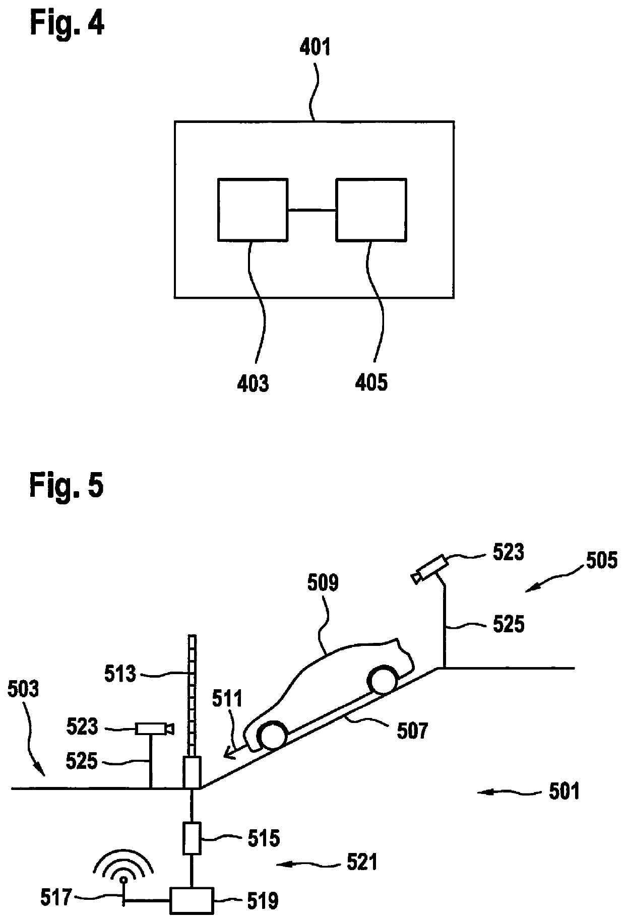 Method and device for safeguarding a movement of a motor vehicle on an inclined ramp