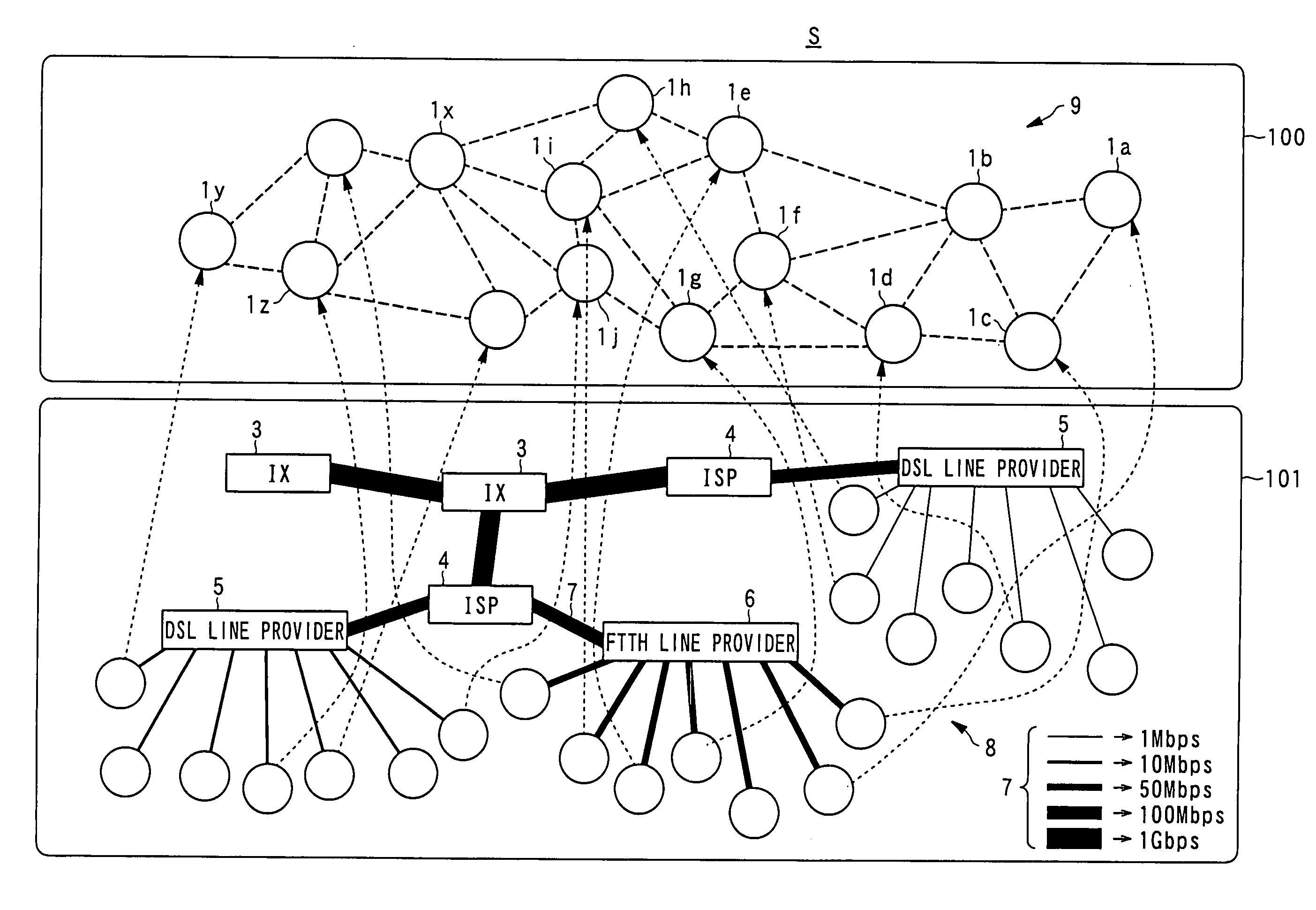 Information communication system, information communication method, node device included in information communication system and recording medium recording information processing program