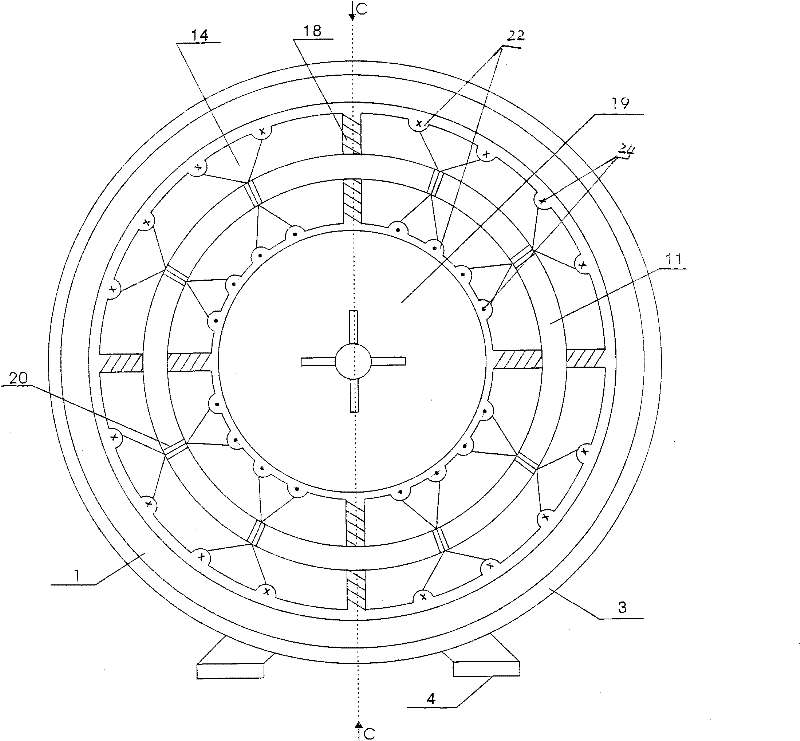 Novel direct-current motor