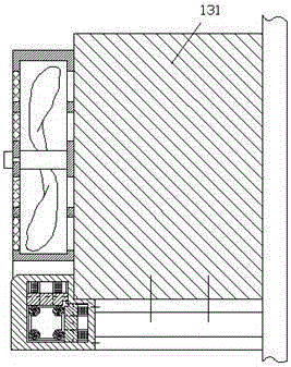 Electric power element installation device with dust screen and electronic control unit