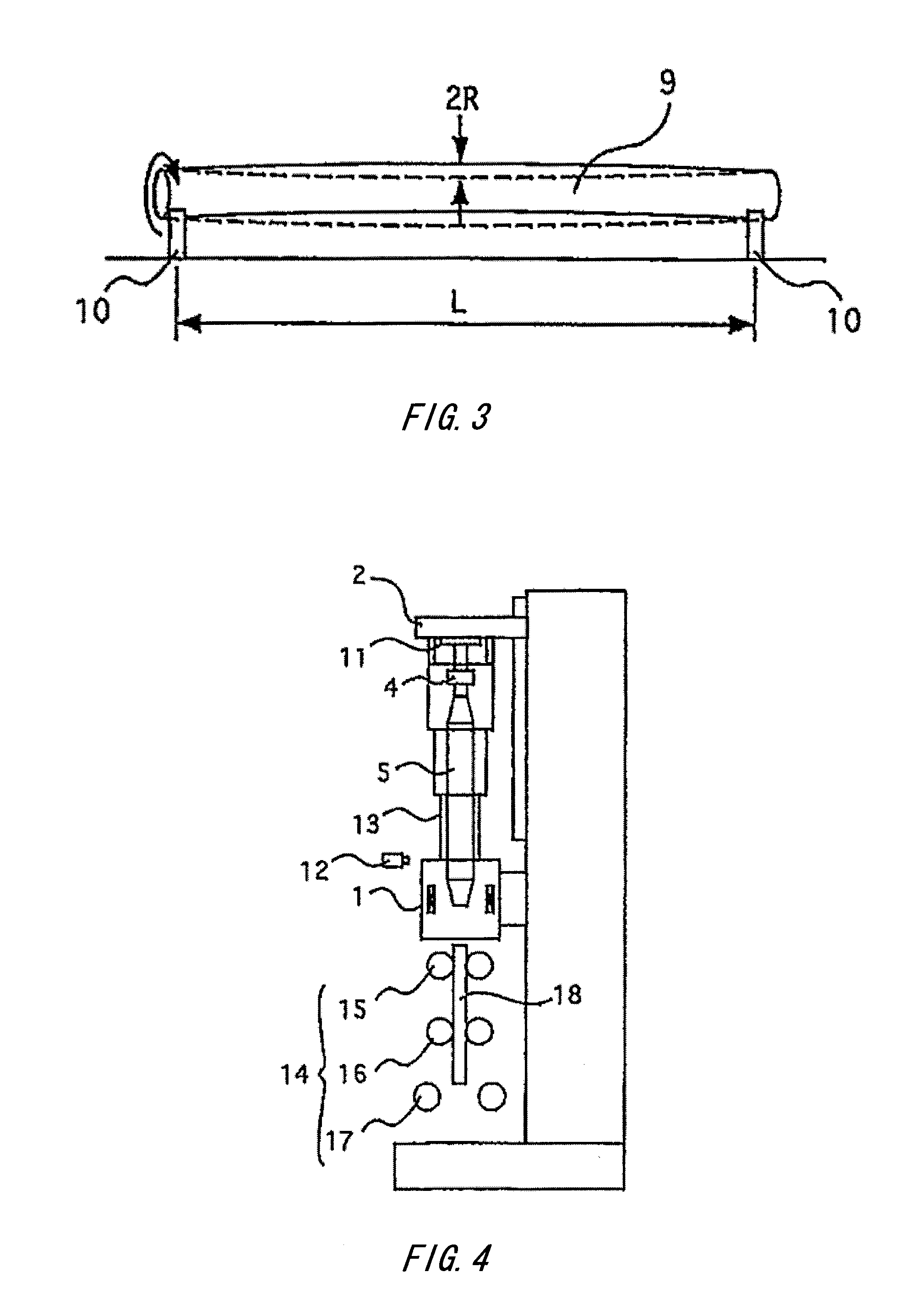 Elongating method and apparatus for glass base material