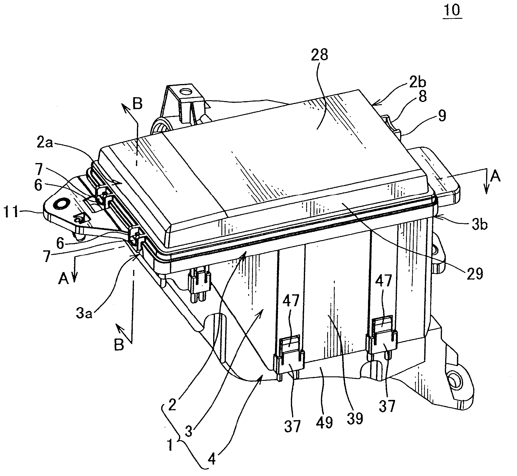 Waterproof box and electrical junction box having the same