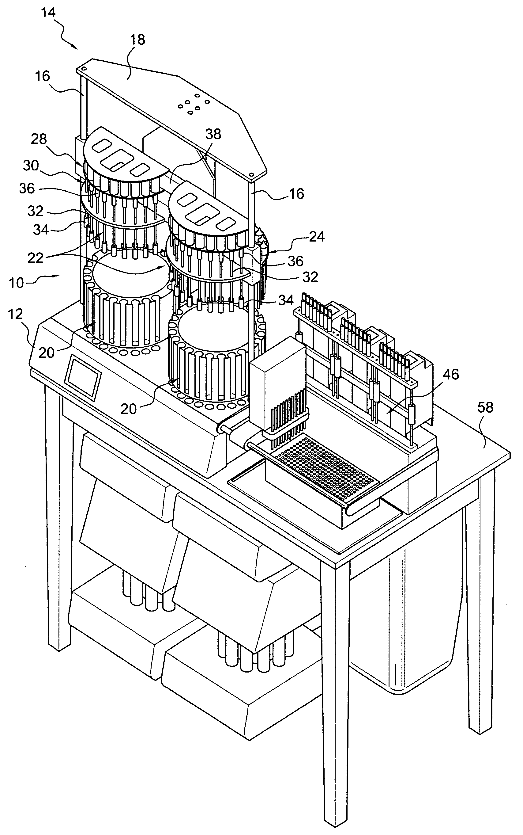 Pharmaceutical product release rate testing device