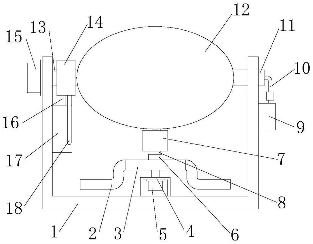 Vacuum drying equipment for synthesizing isooctyl salicylate and vacuum drying method thereof