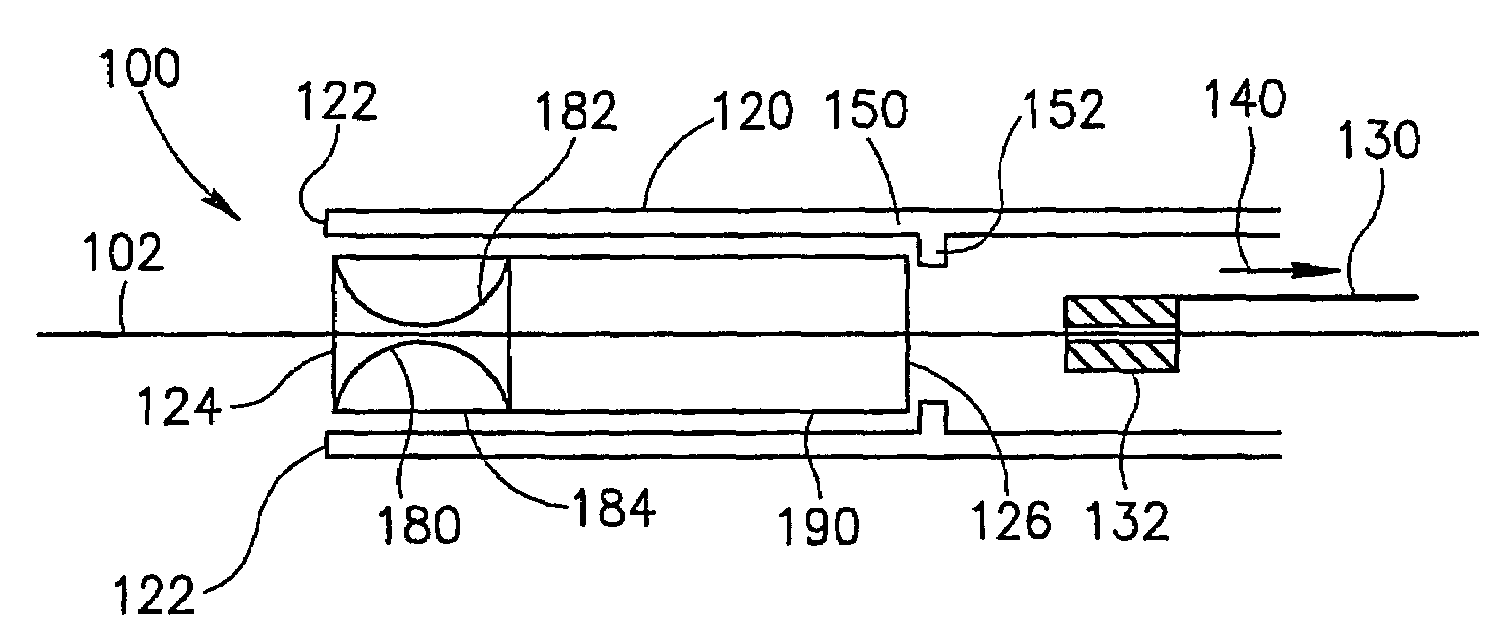 Embolism filter with self-deployable guidewire stop