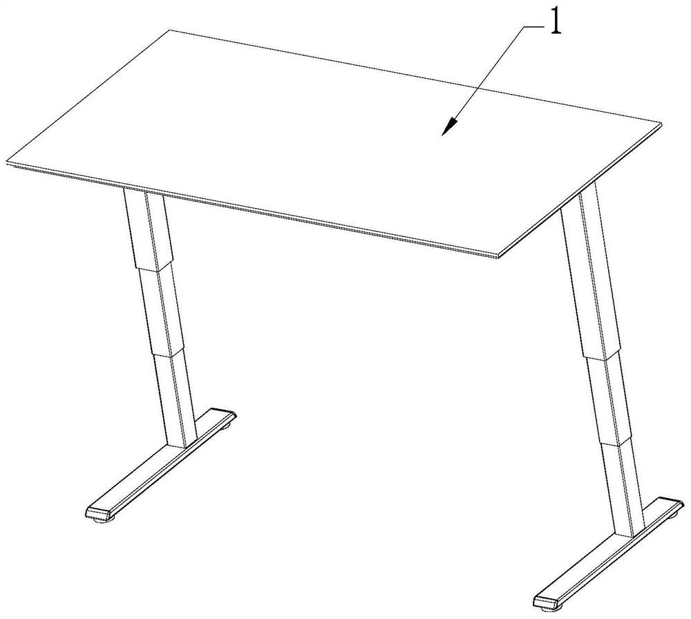 Adjustable manual lifting table