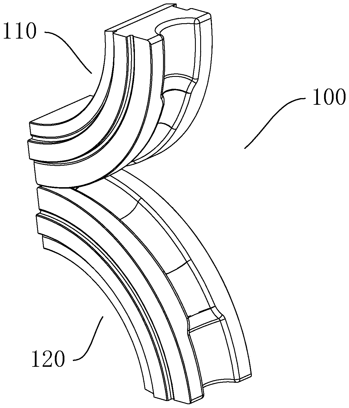 Forging method of automobile aluminum alloy control arm