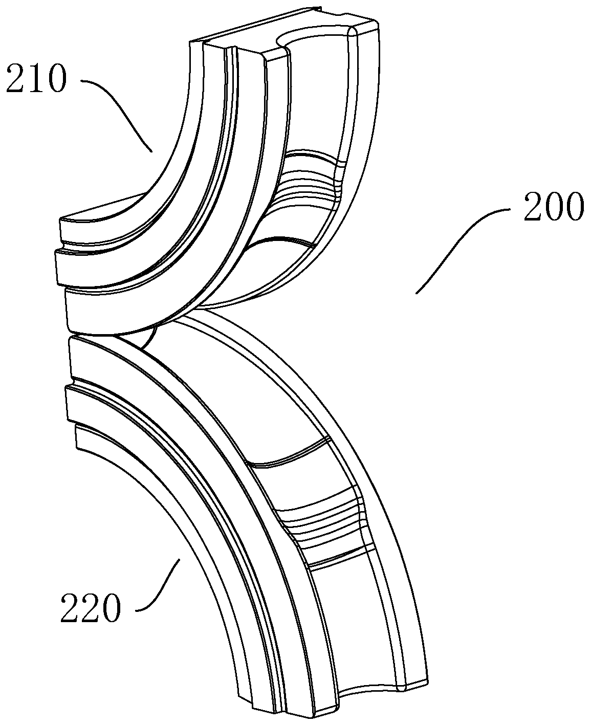 Forging method of automobile aluminum alloy control arm