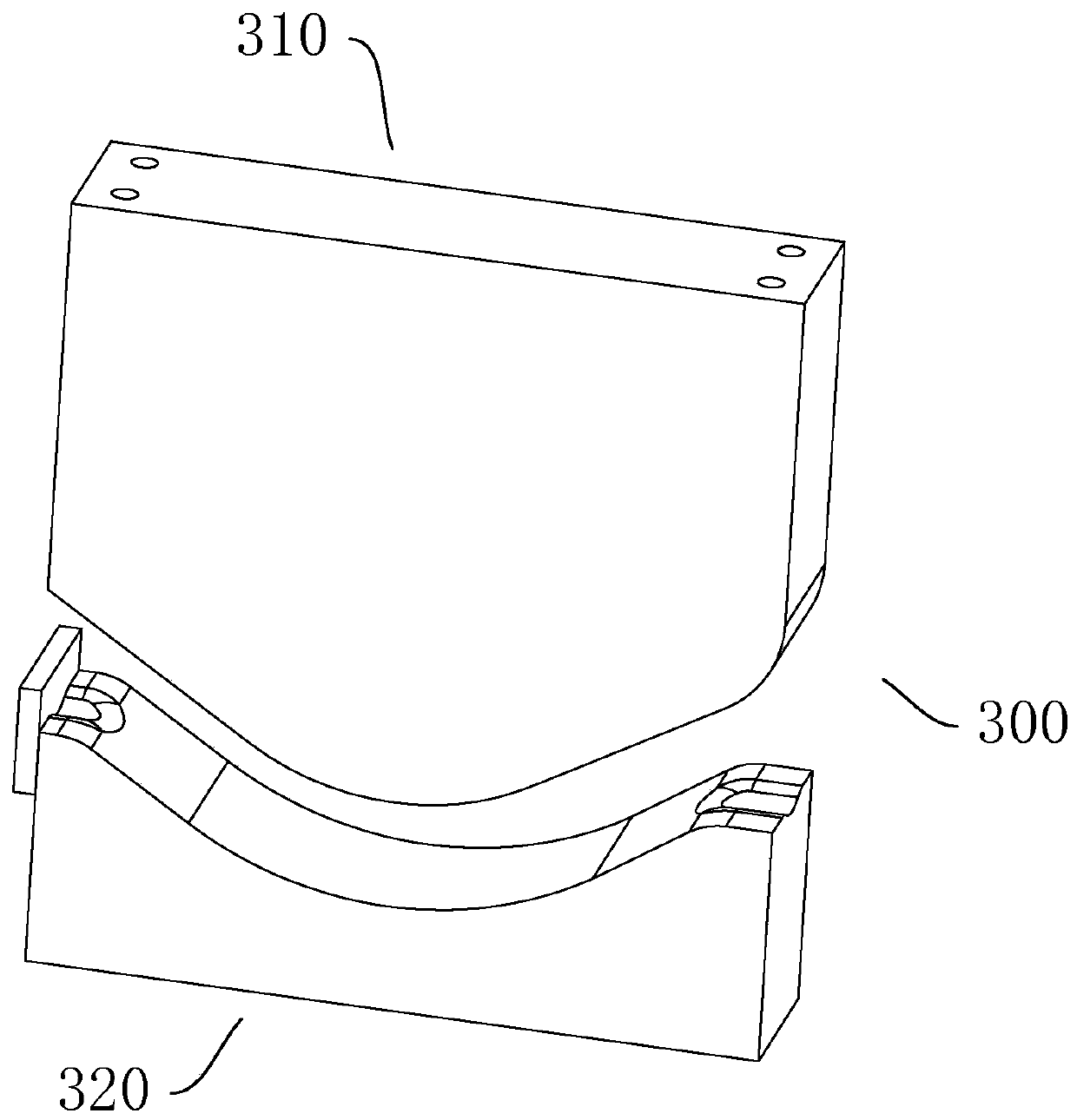 Forging method of automobile aluminum alloy control arm