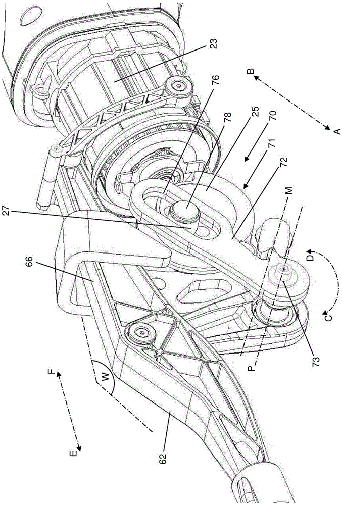 Reciprocating saw mechanism