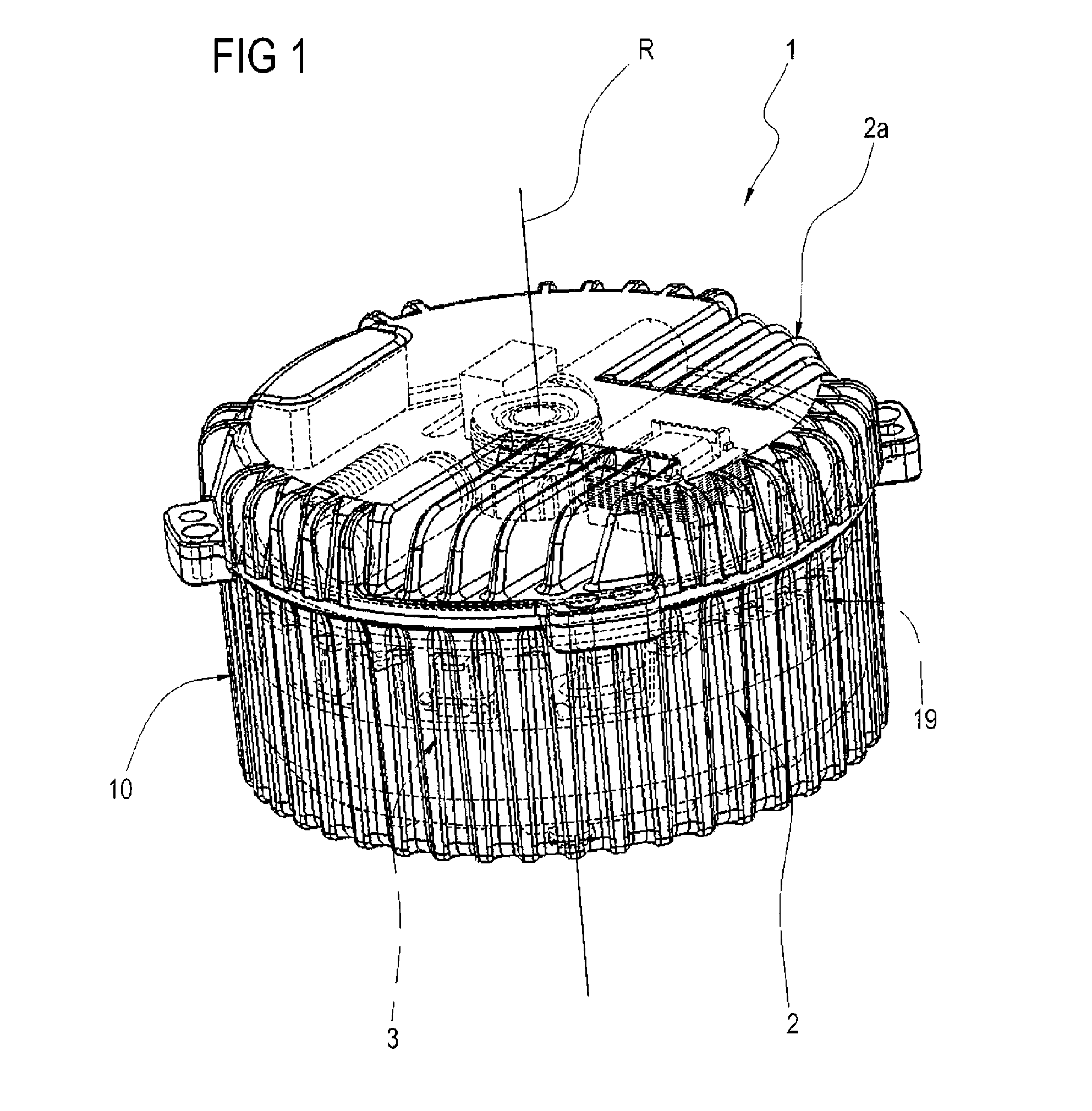 Electric machine and method for manufacturing it