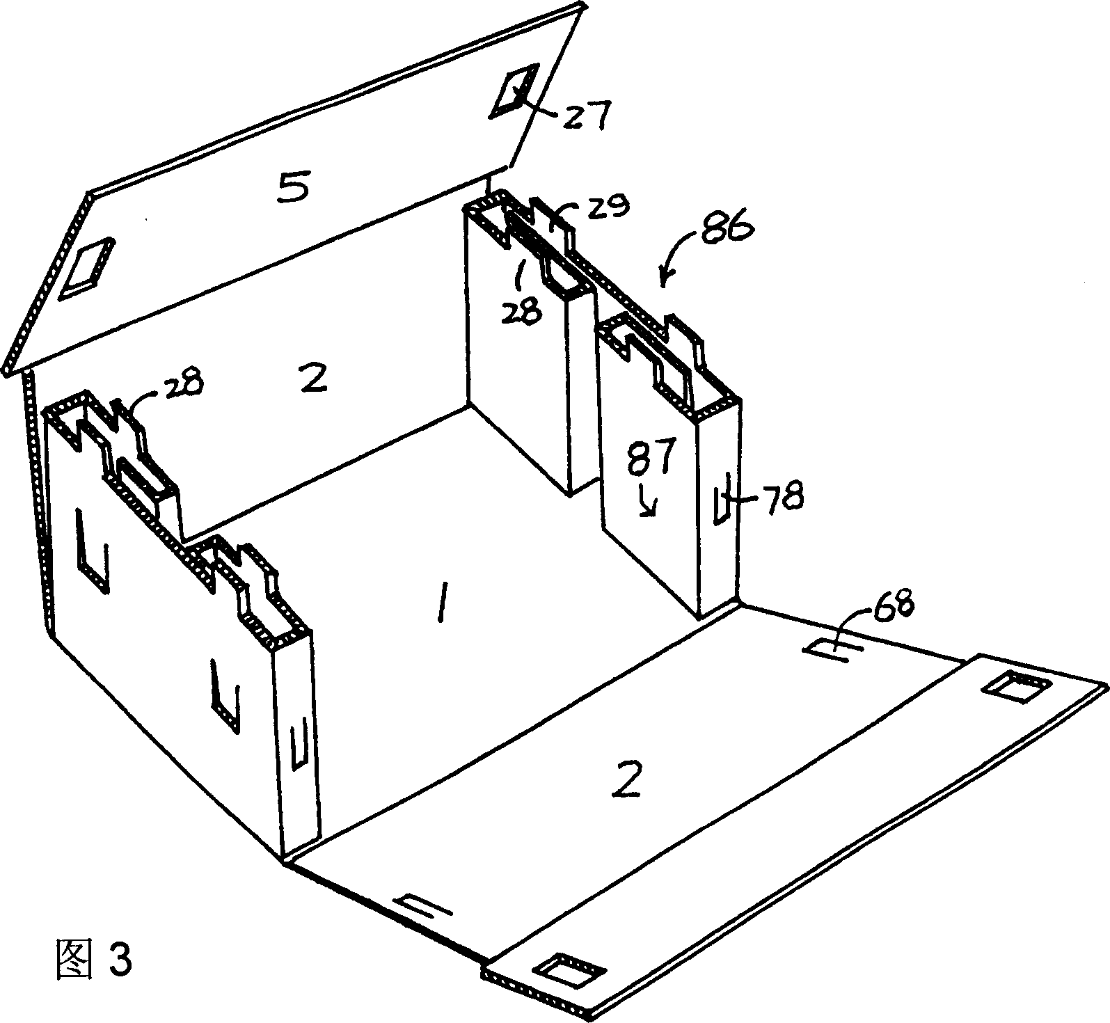 Improved foldable tote box