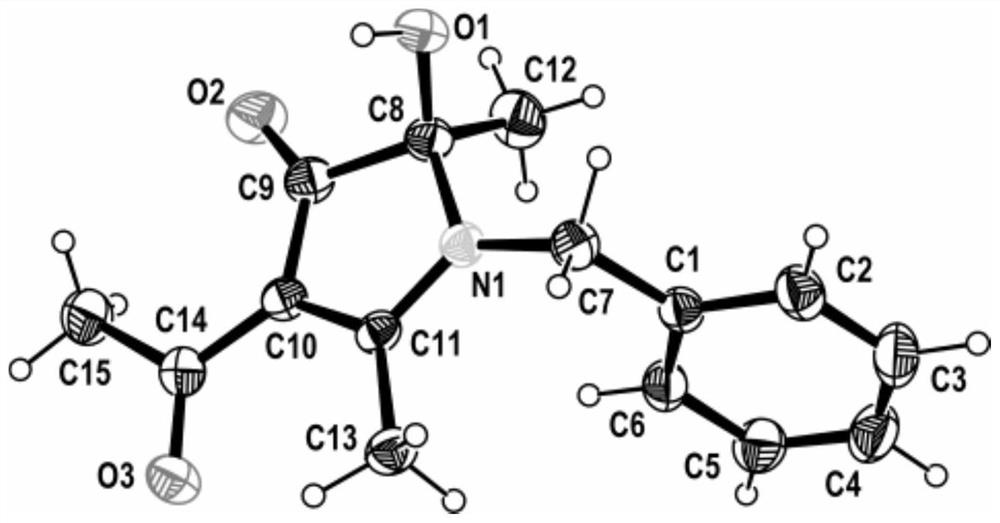 A kind of synthetic method of 1h-3-pyrrolidone compound
