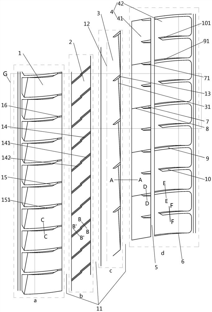 High-controllability asymmetric pattern tire