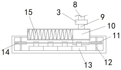 A high-speed anti-collision barrier with multi-directional buffering and deceleration