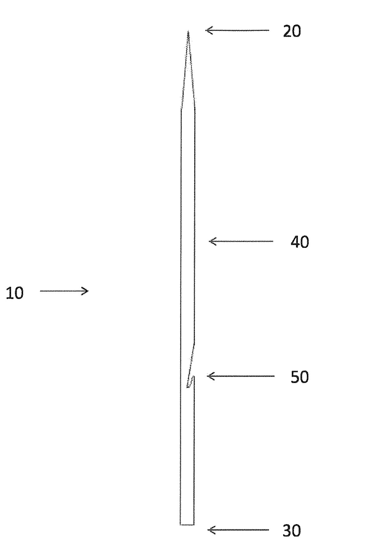 Locking needle for inflatable penile prosthesis