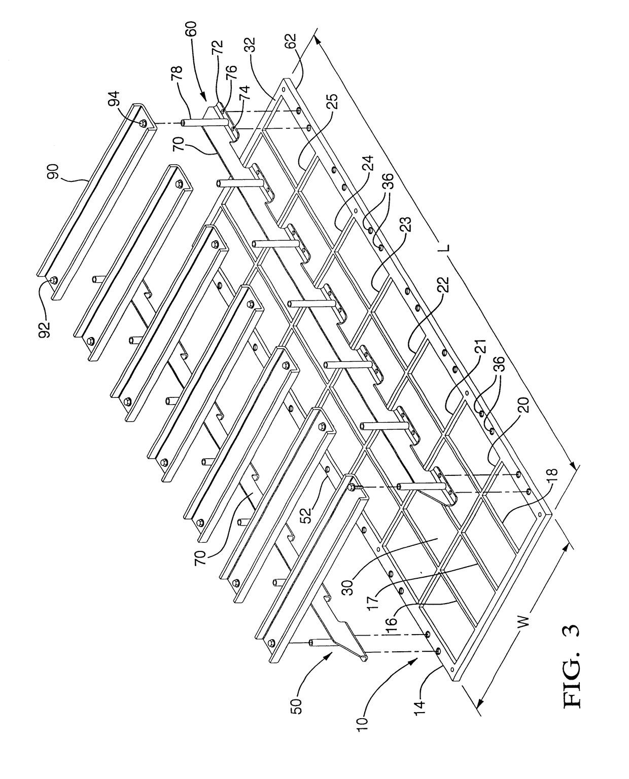 System of retaining a plurality of batteries for an electric/hybrid vehicle