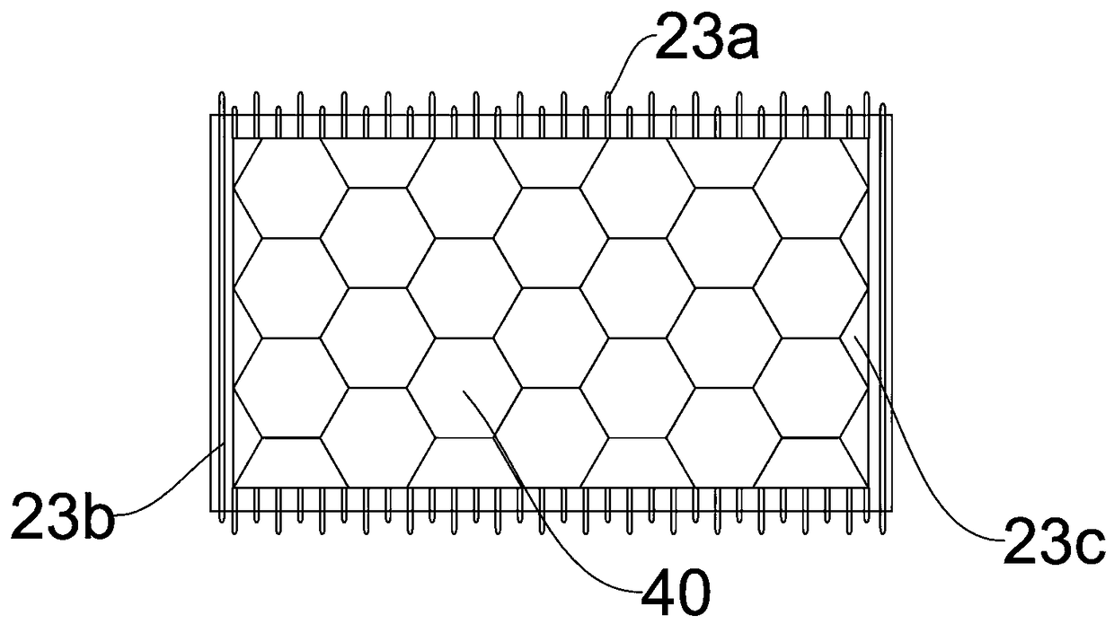 Double-arc sidewalk escalator