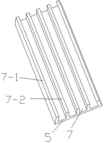 Aluminum alloy electric heating floor and connecting plate thereof