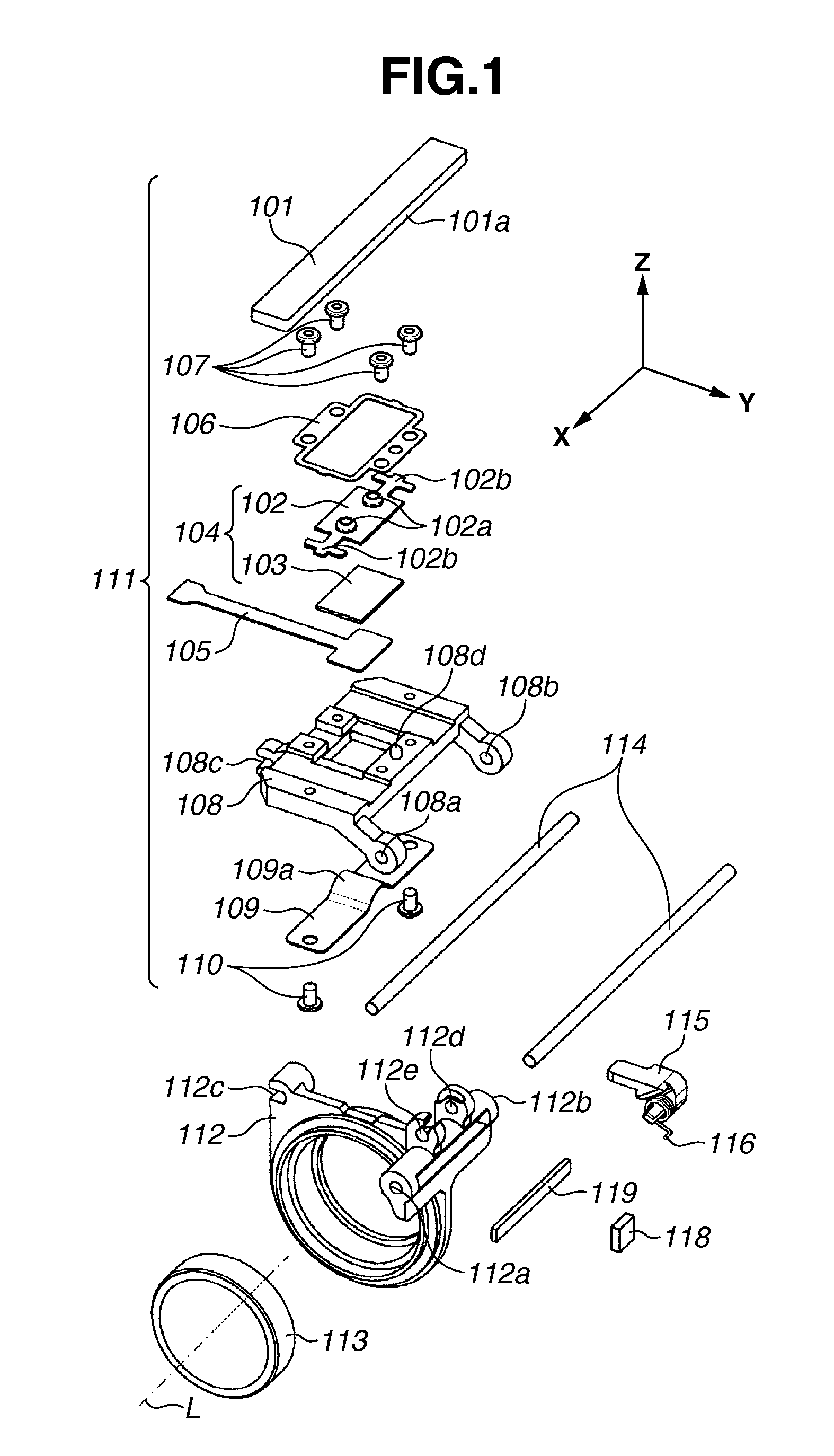 Ultrasonic wave motor and ultrasonic wave motor-equipped device