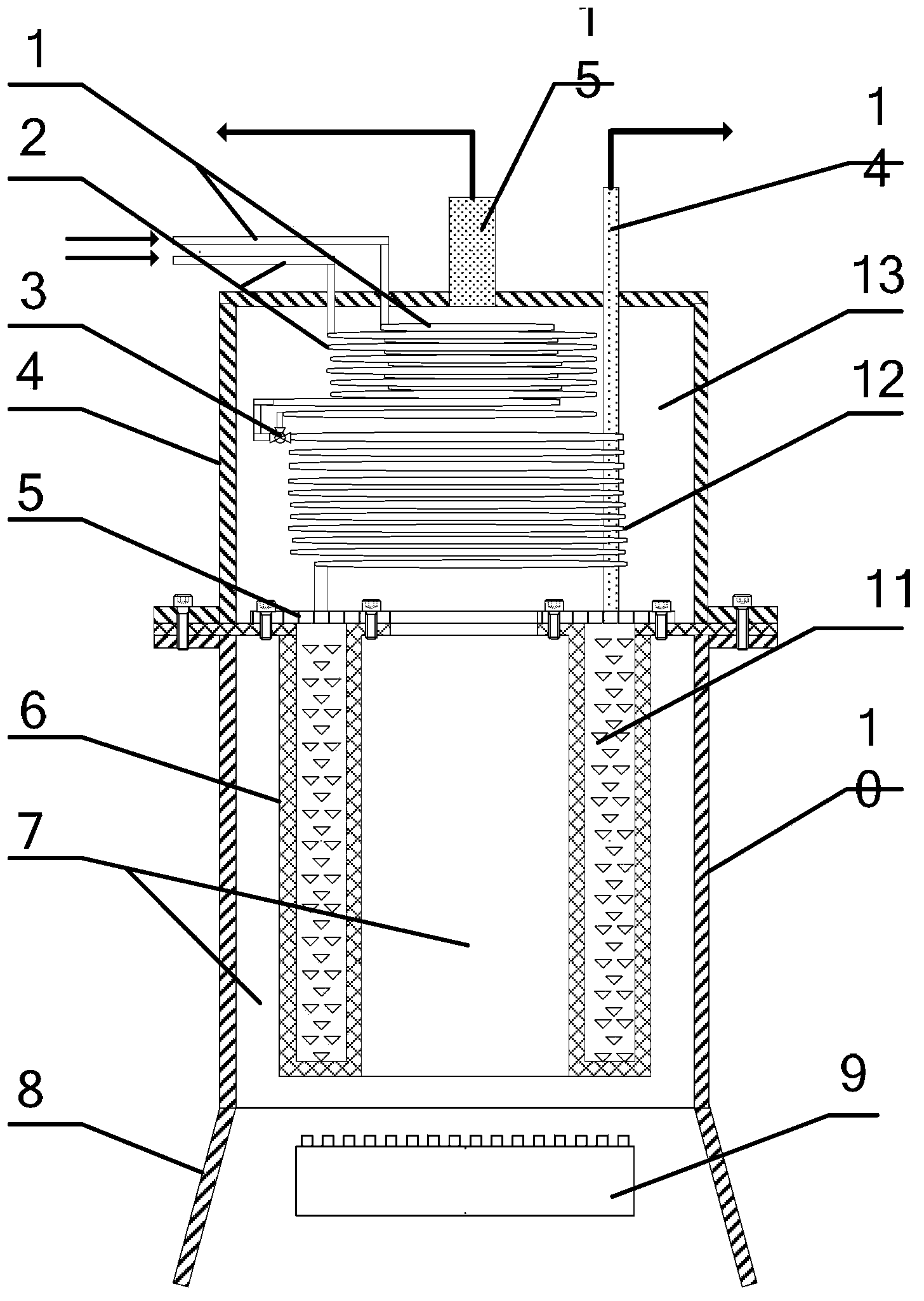 Method and device of hydrogen production by natural gas and steam reforming for micro fuel cells