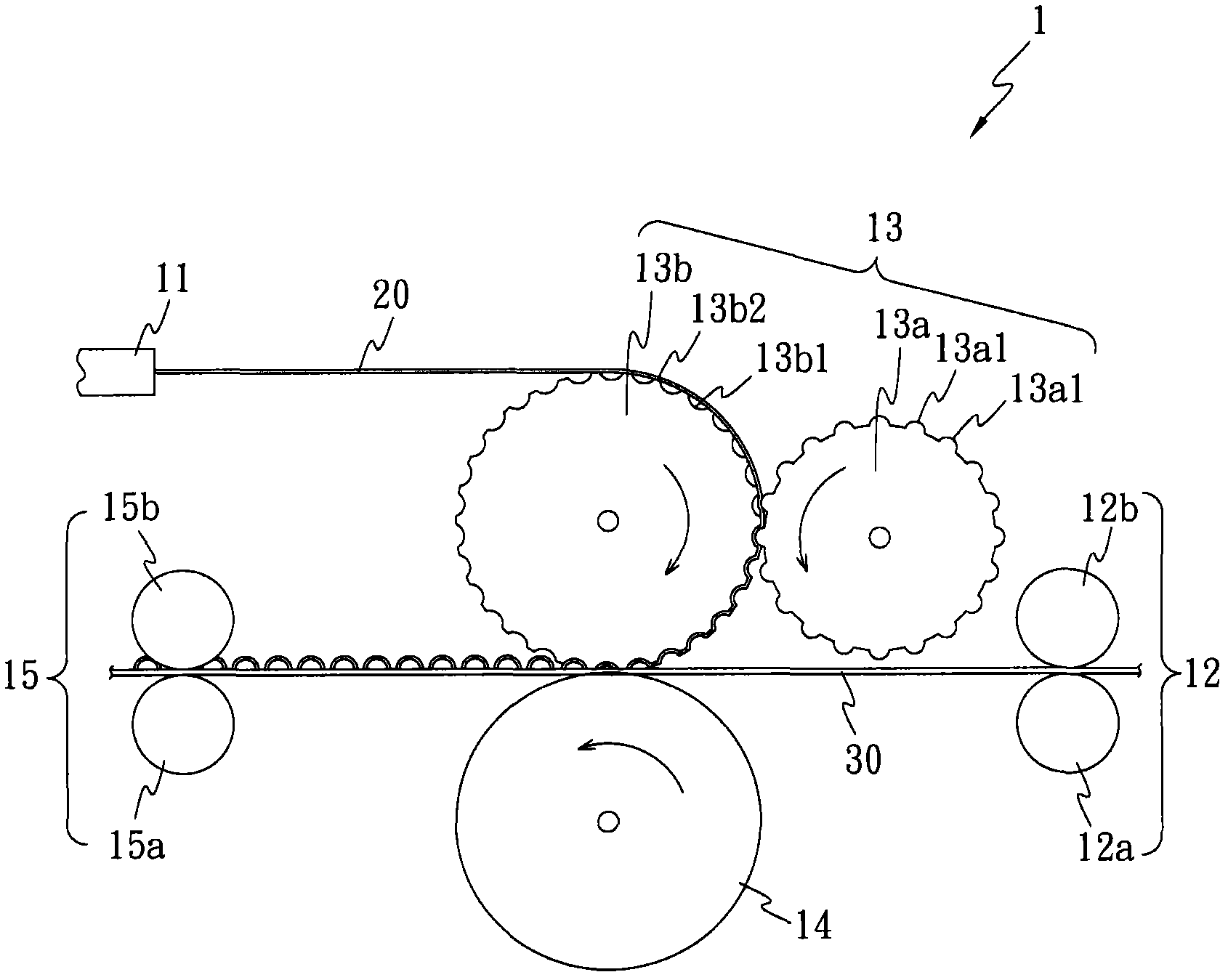 Hook and loop fastener flock surface and method and equipment for producing same