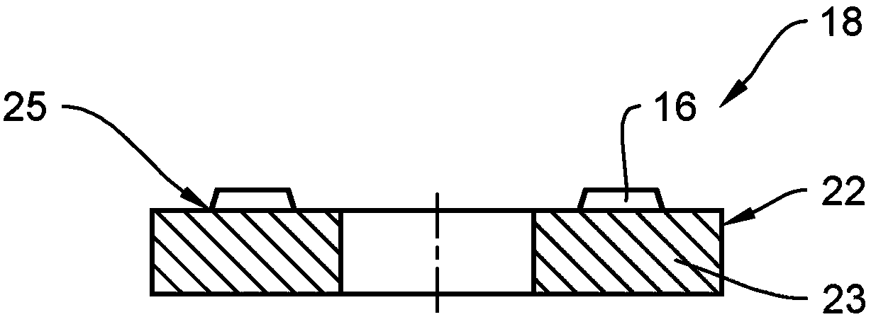 Disc blank for producing commutator laminations