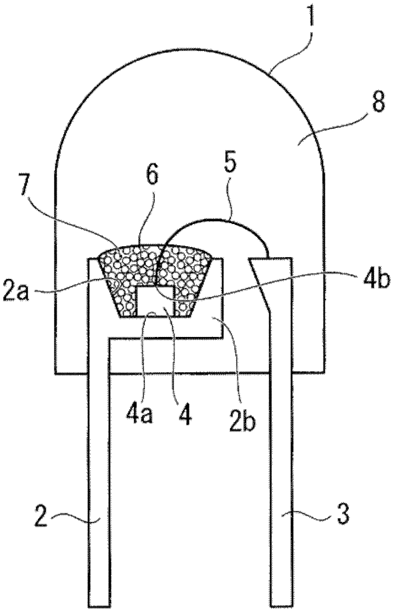 Fluorescent substance, process for producing same, and luminescent device including same