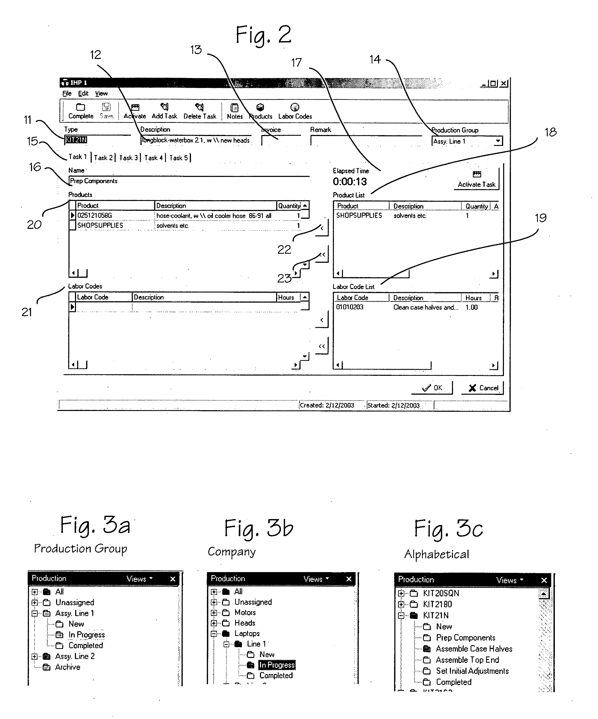 System and method for tracking information in a business environment