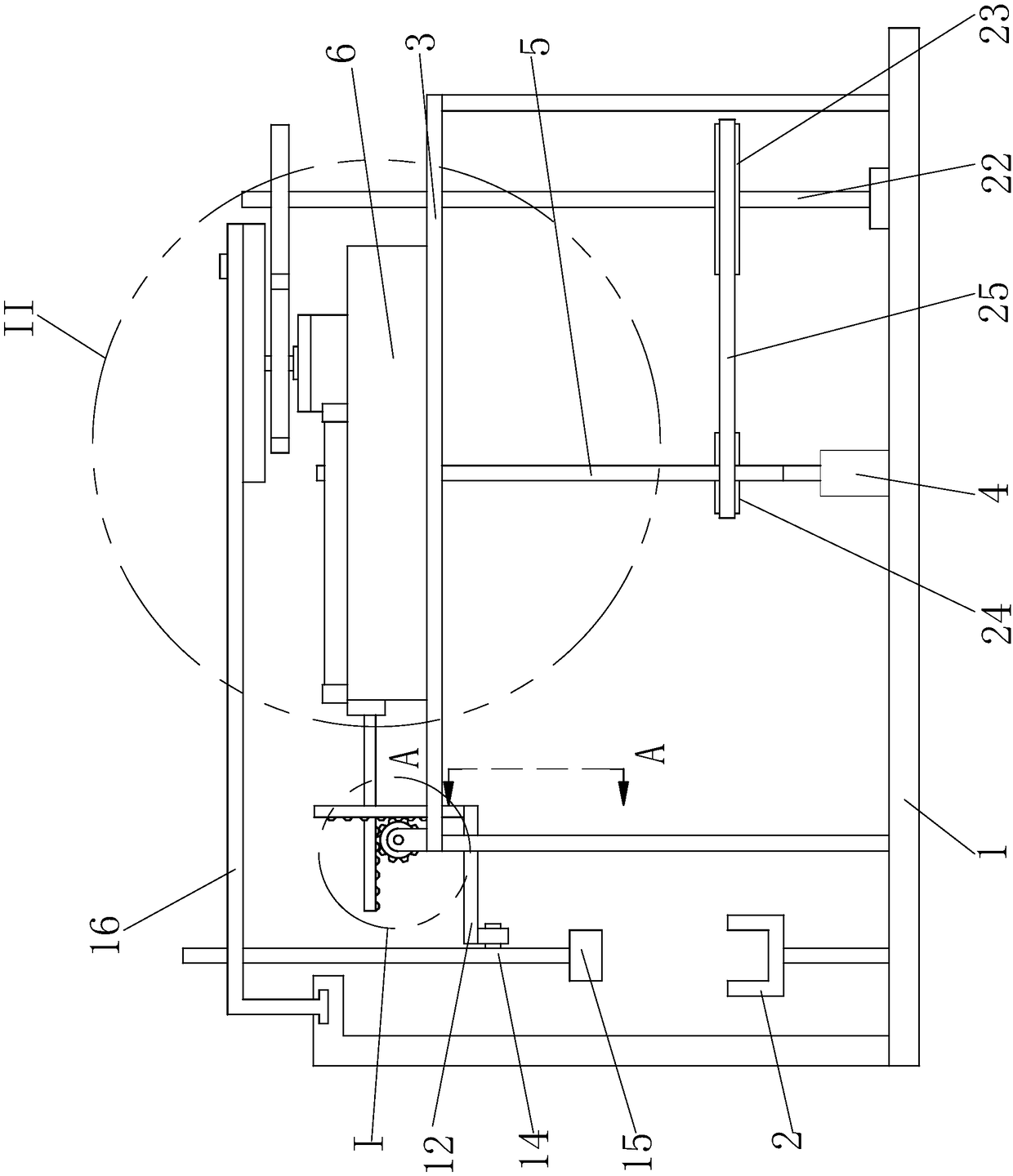 An automatic forging device for square tubes