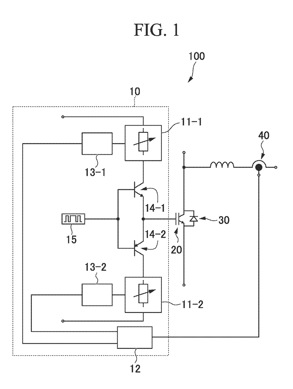 Gate driving circuit and switching power supply device