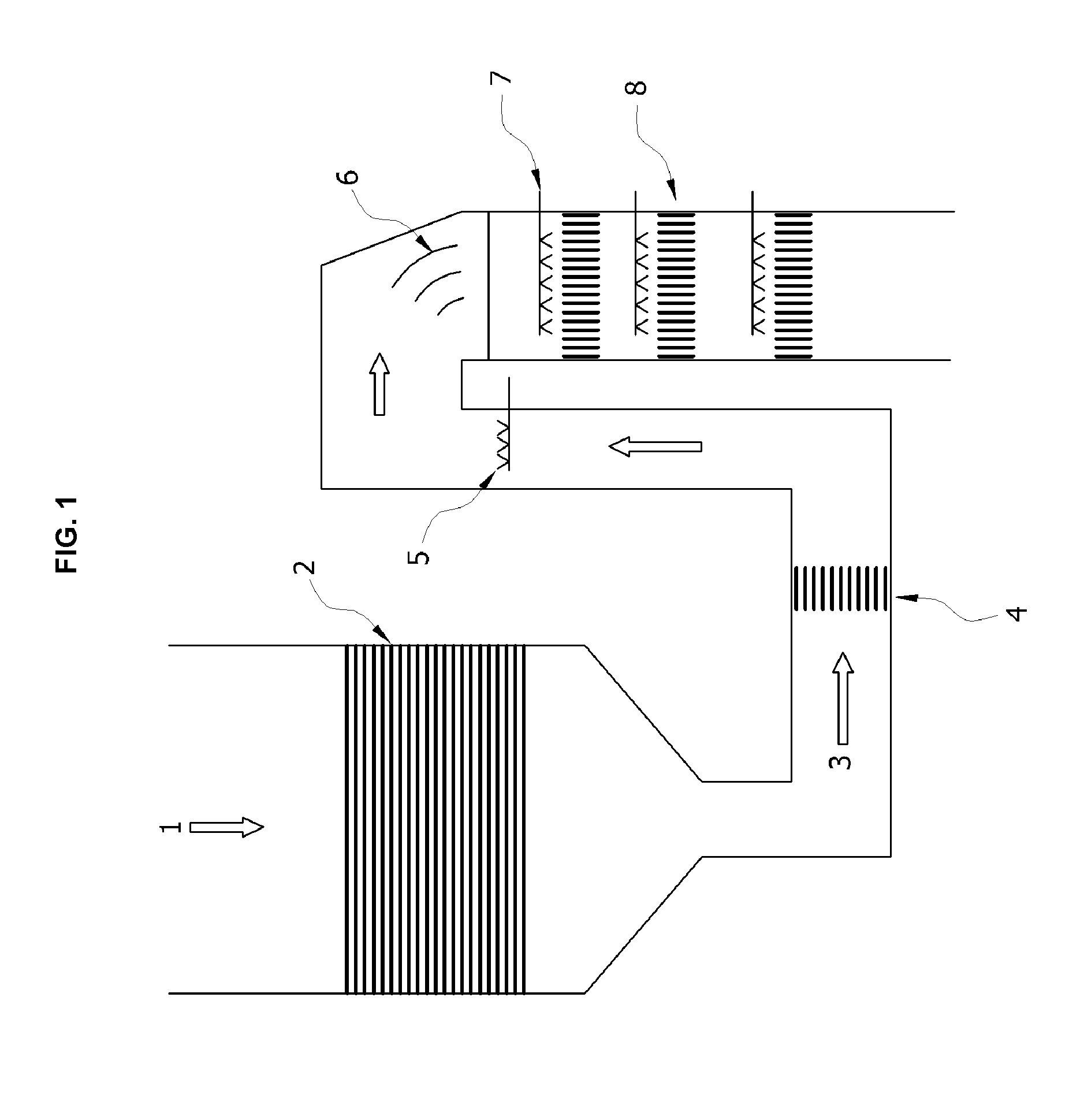 SYSTEM USING SELECTIVE CATALYTIC REDUCTION FOR IMPROVING LOW-TEMPERATURE De-NOx EFFICIENCY AND REDUCING YELLOW PLUME
