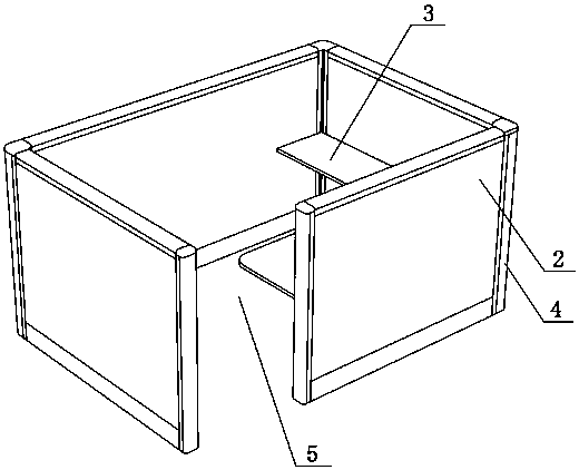 Mute office partition