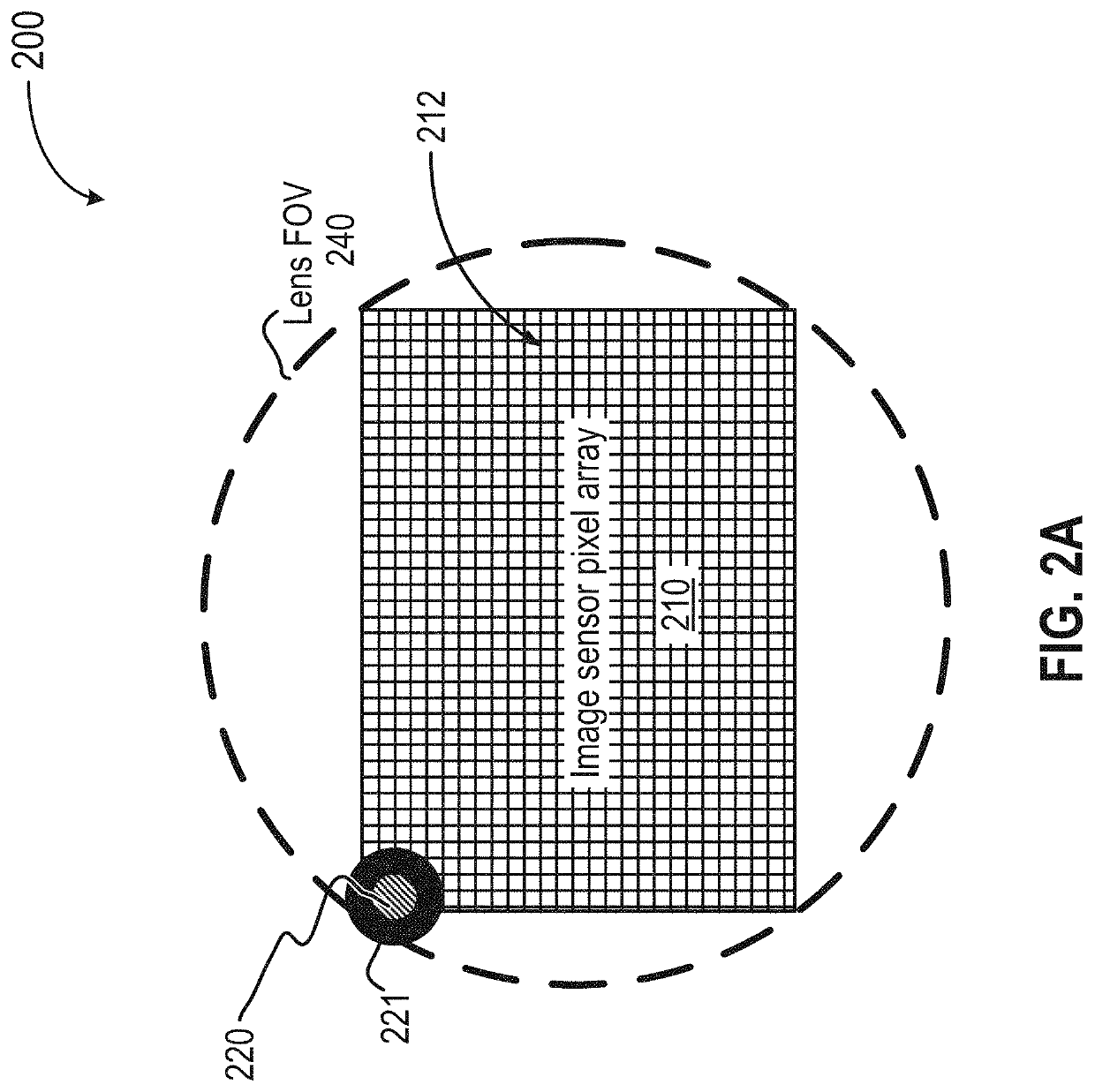 Global shutter pixel circuit and method for computer vision applications
