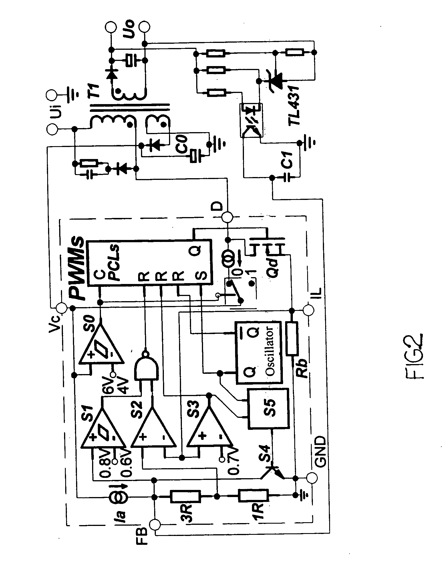 Green switch power supply with standby function and its ic