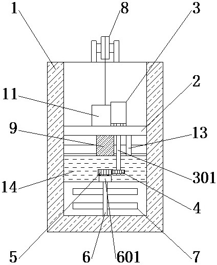 A polyimide enameled wire painting device and its control method