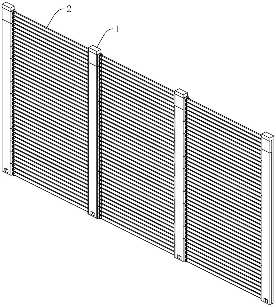 Aluminum plate curtain wall