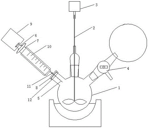 Reaction system for safely adding tert-butyllithium into reactor