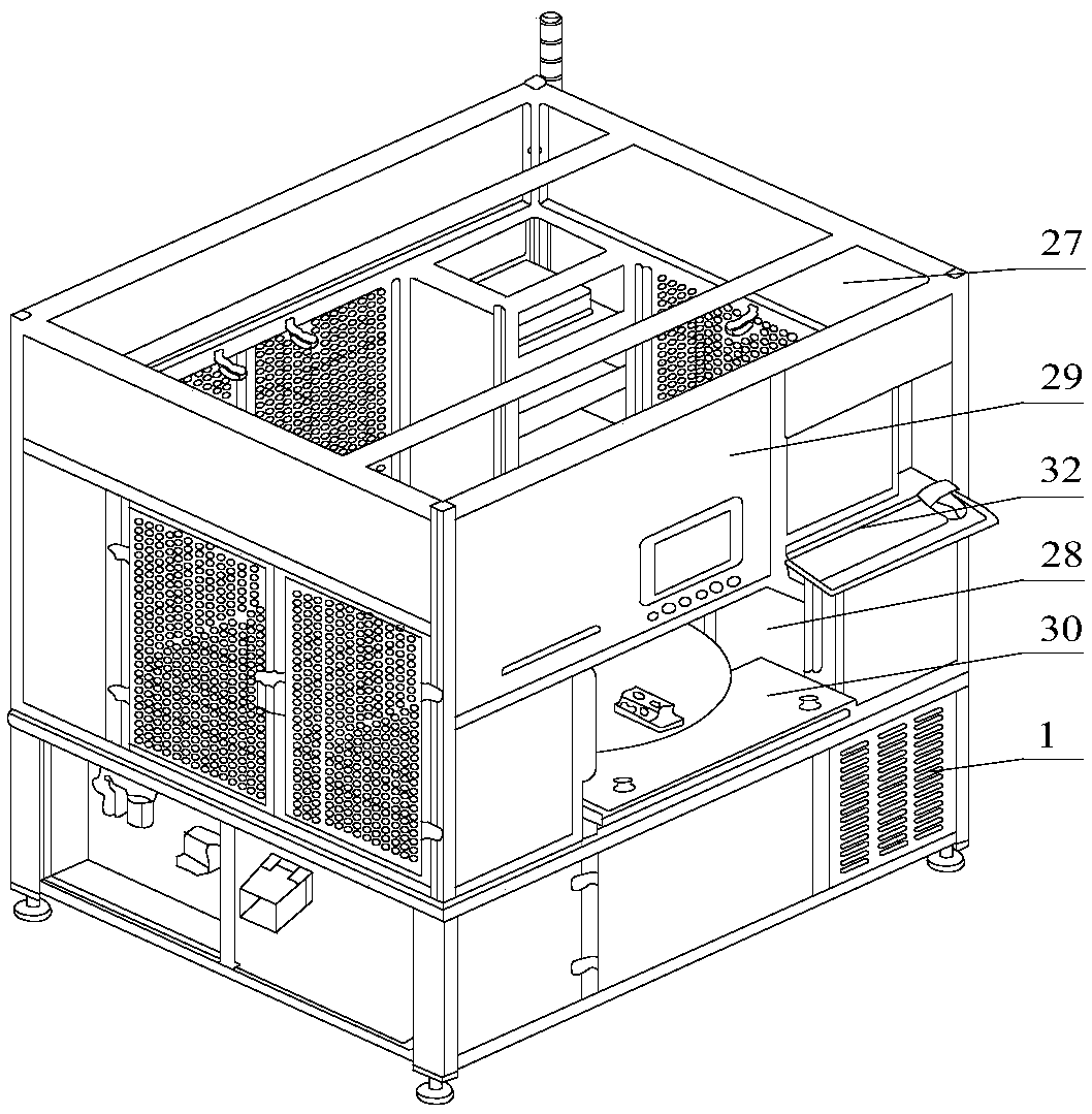 Internal thread automatic detection device