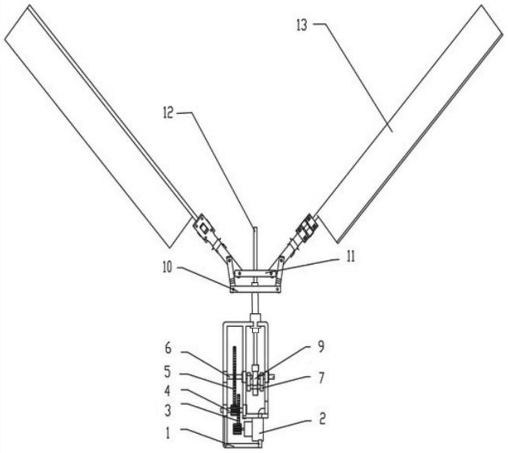 Flapping wing-flapping rotor wing multi-flight-mode bionic aircraft