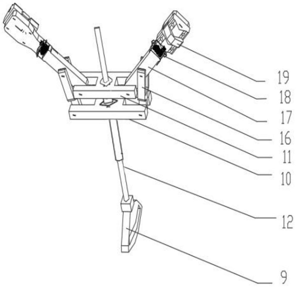 Flapping wing-flapping rotor wing multi-flight-mode bionic aircraft