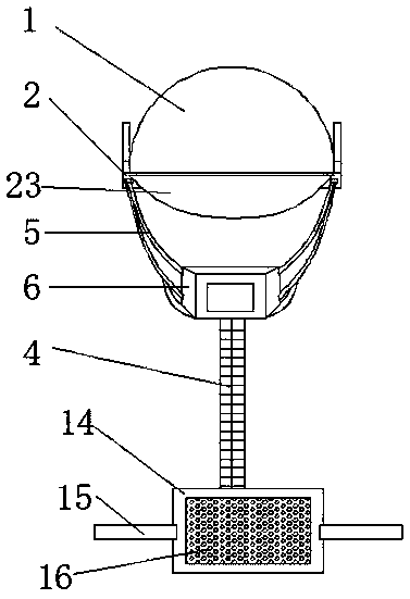 Respiration air purifying device for mining