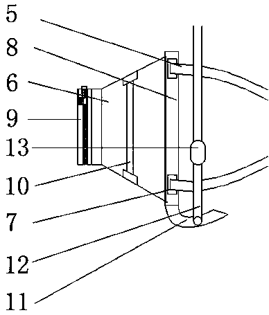 Respiration air purifying device for mining