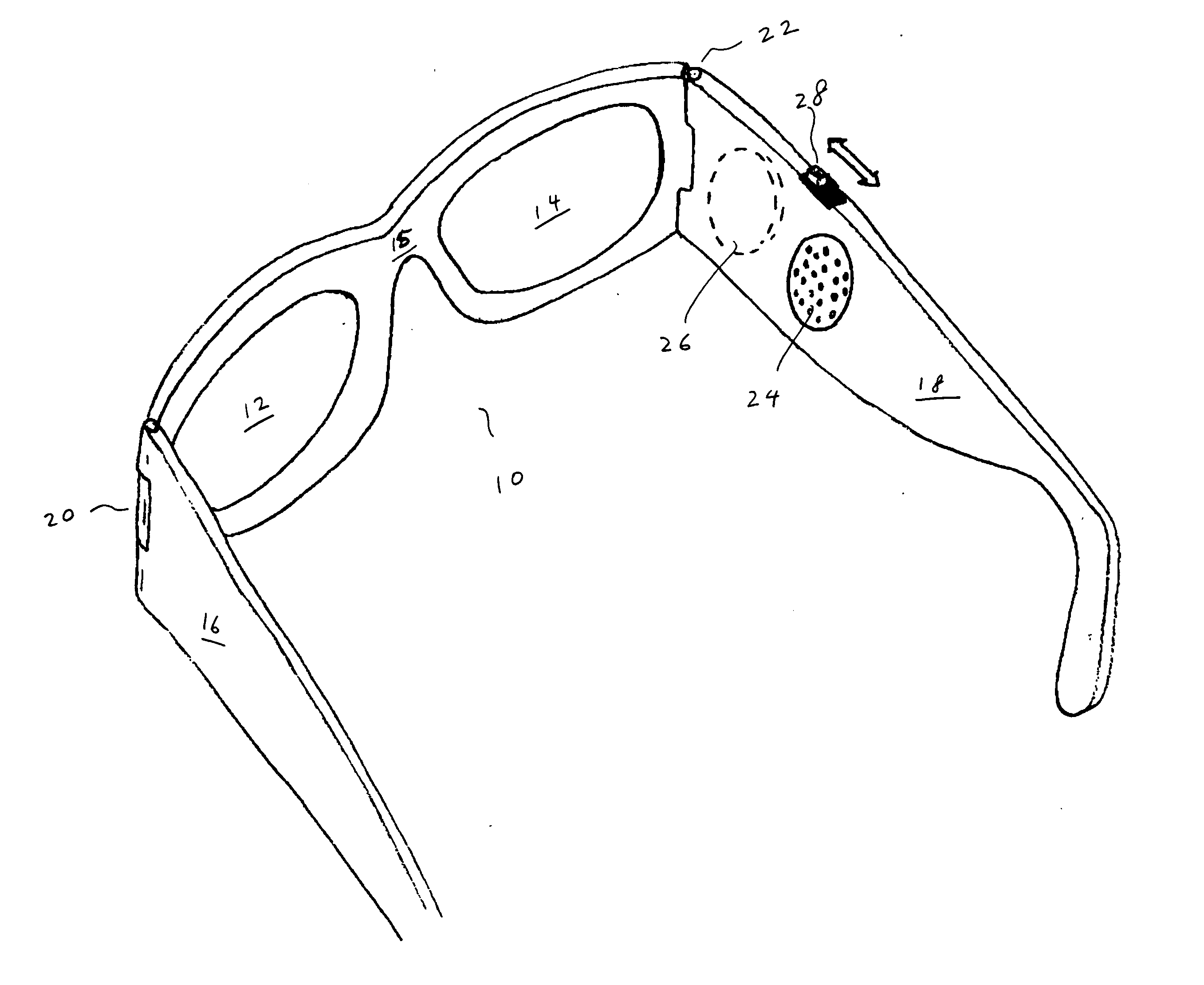 Event eyeglasses