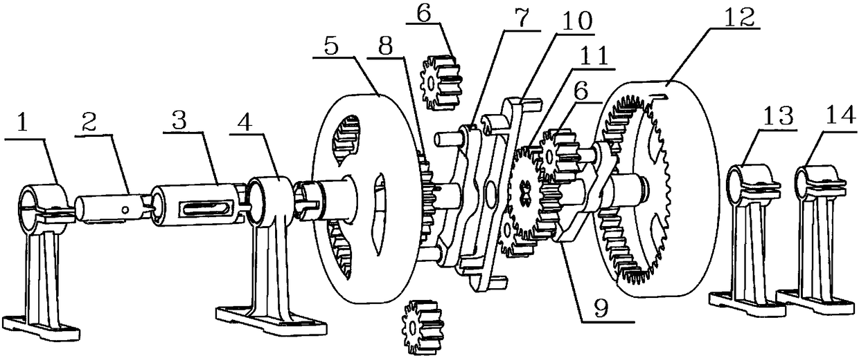 Automobile automatic transmission teaching model