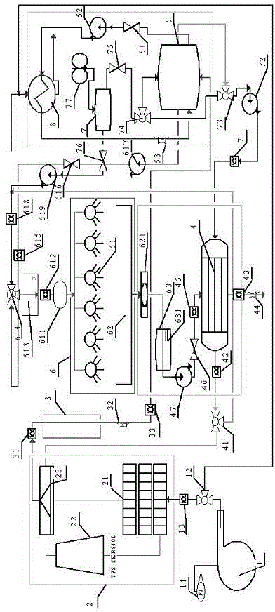 Heat-pump-technology-based energy-saving type shower system under outdoor low-temperature environment