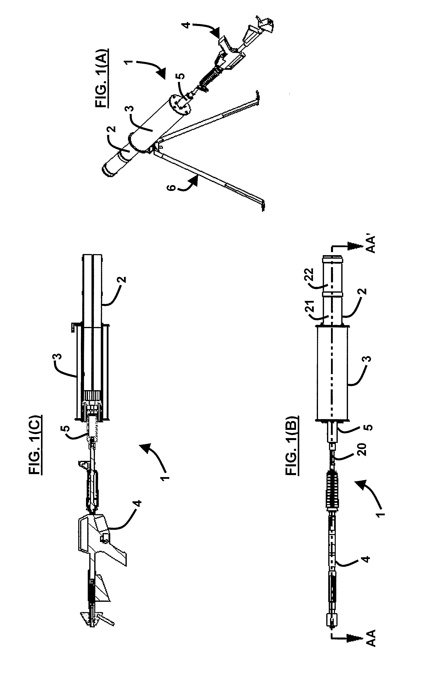 Rifle launcher for small unmanned aerial vehicles (UAVS)