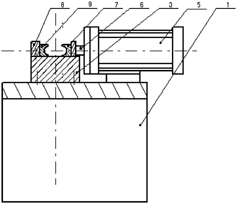 Horizontal press-connection machine for iron protection tube of wiring harness